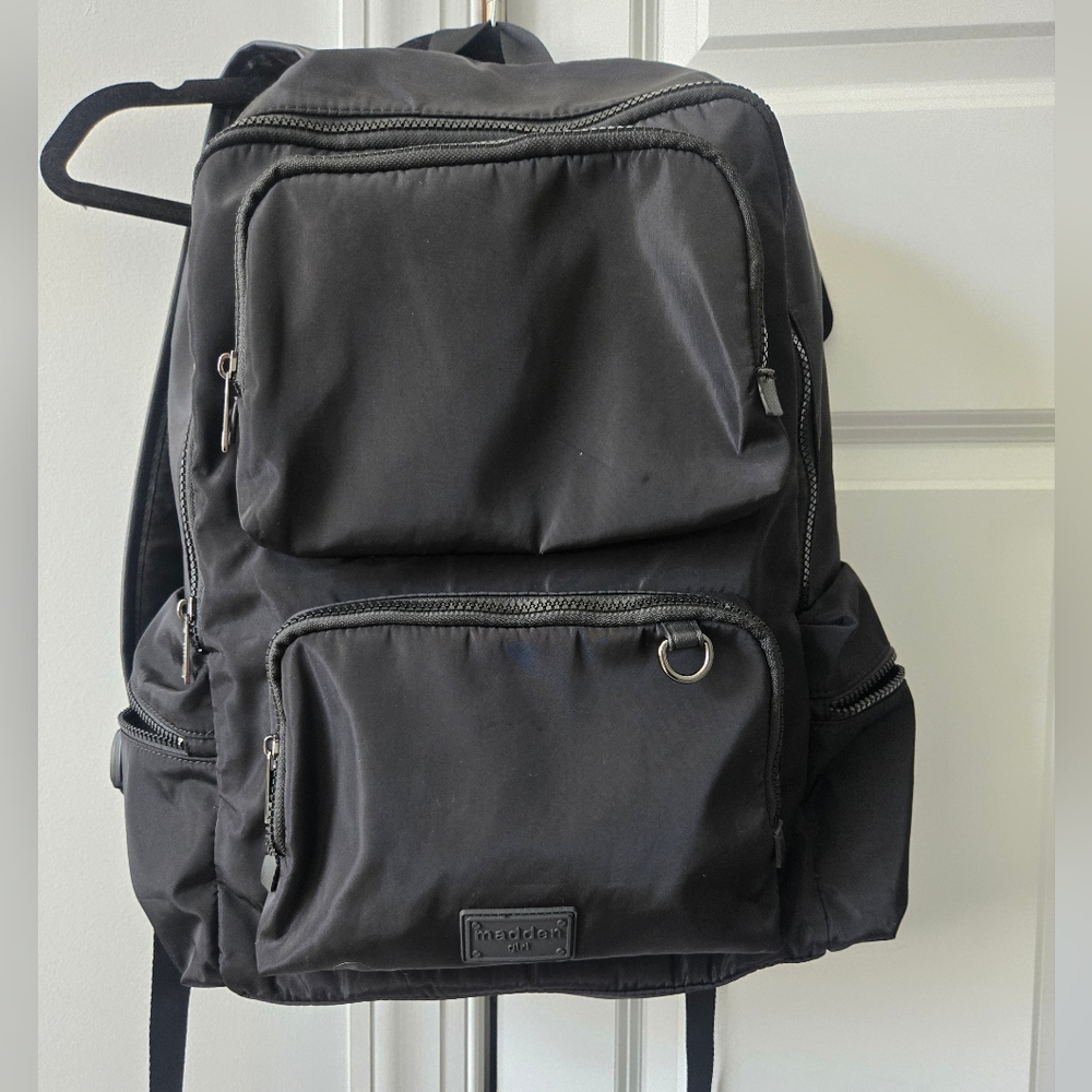 Madden Girl Black Backpack